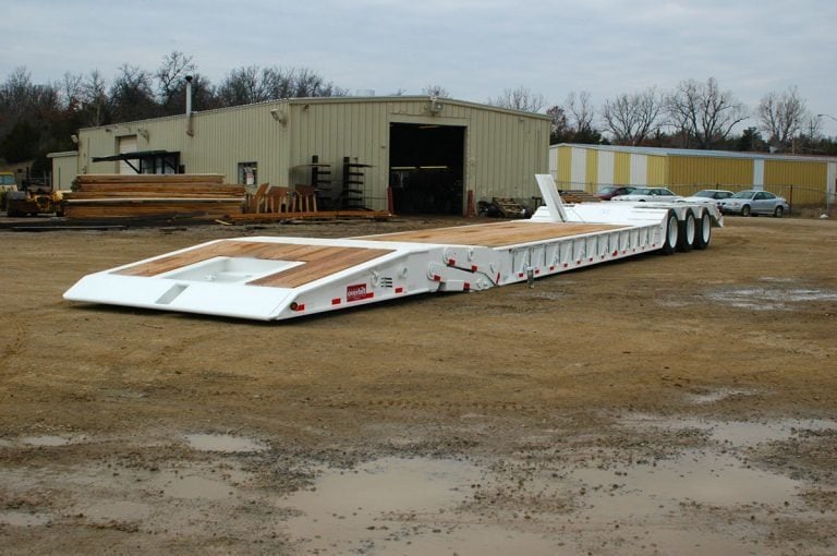 White trailer