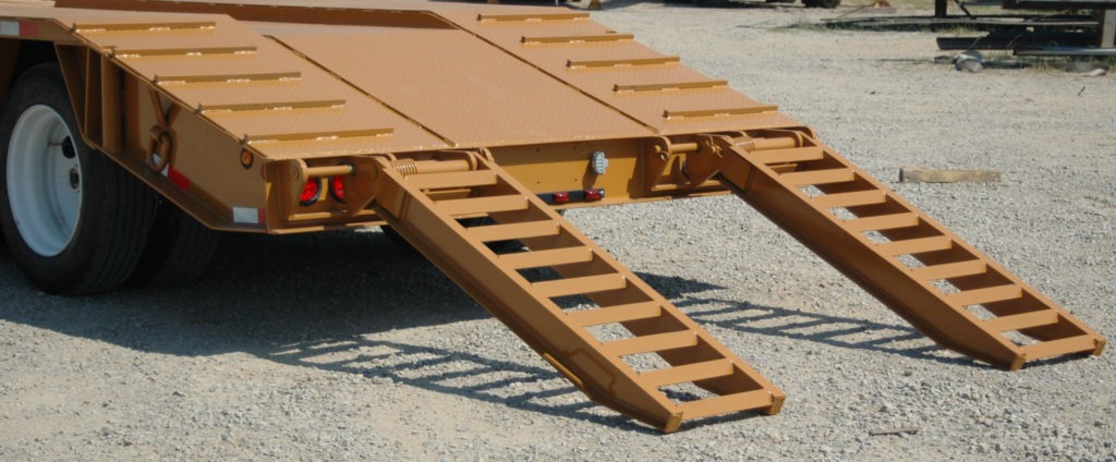 Yellow beavertail trailer