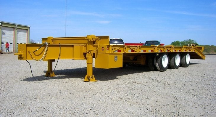Yellow Tag-A-Long Trailer