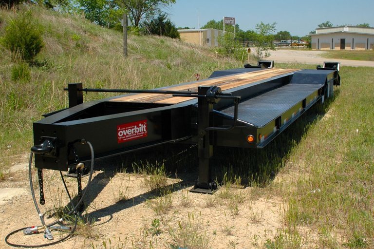 Dropside tag-a-long trailer